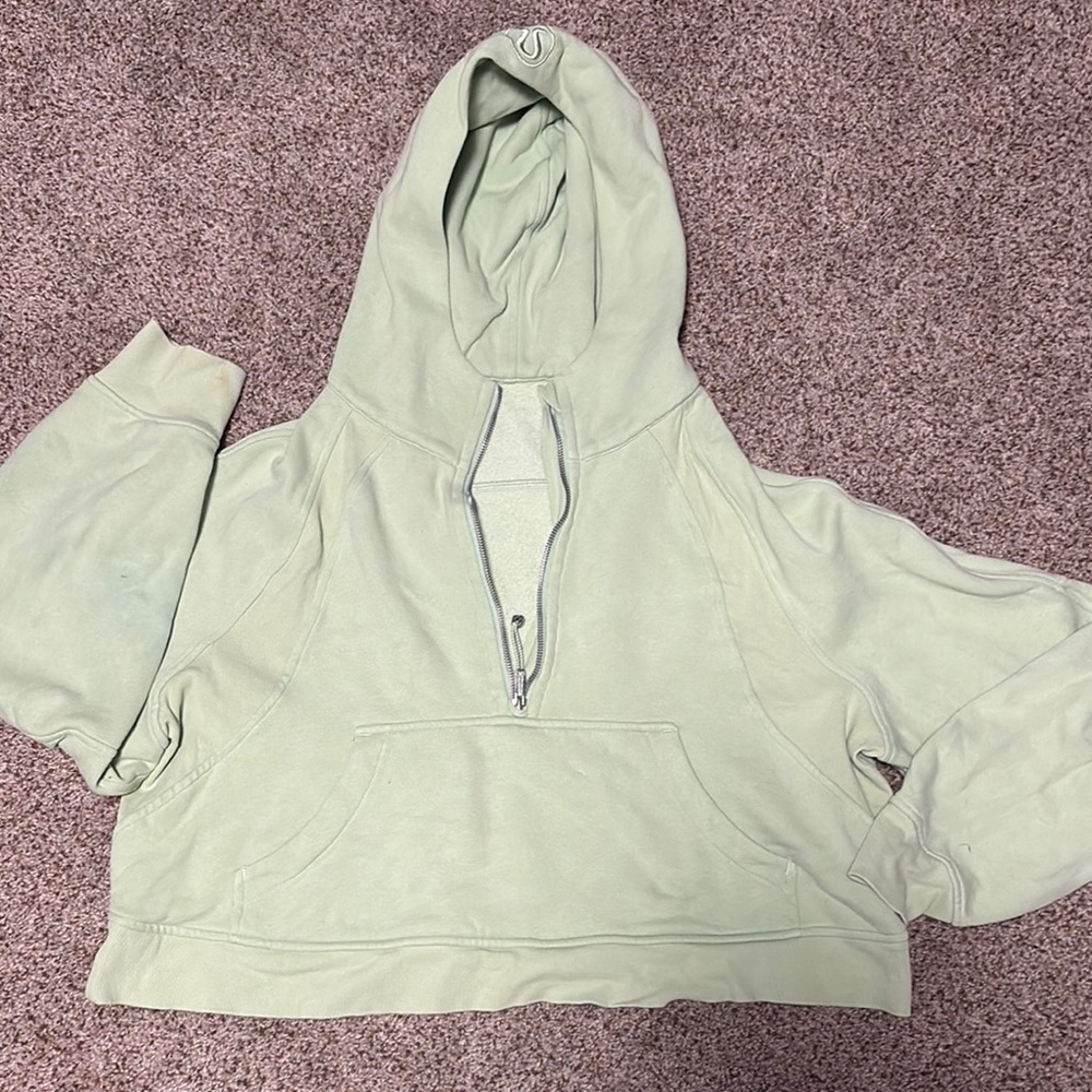 Lulu Scuba Oversized Half-Zip Hoodie